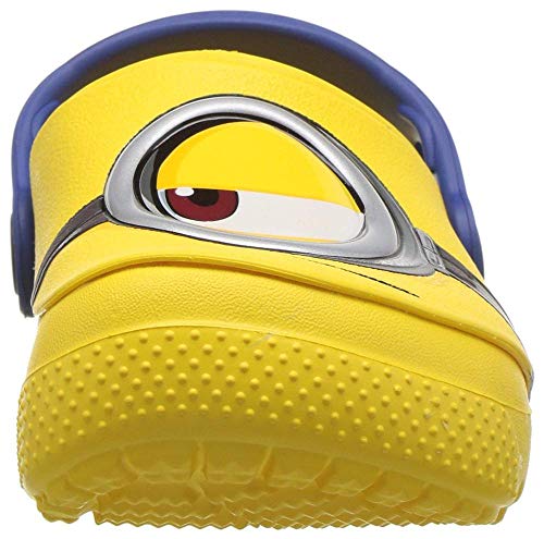 Crocs Fun Lab Minions Clog, Unisex Niños Zueco, Amarillo (Yellow), 24-25 EU