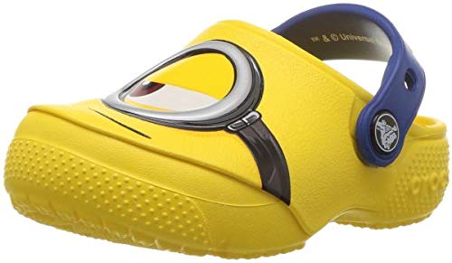 Crocs Fun Lab Minions Clog, Unisex Niños Zueco, Amarillo (Yellow), 24-25 EU