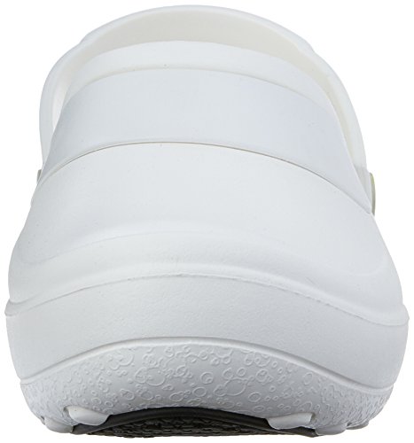 Crocs Mercy Work, Mujer Zueco, Blanco (White/White), 33-34 EU