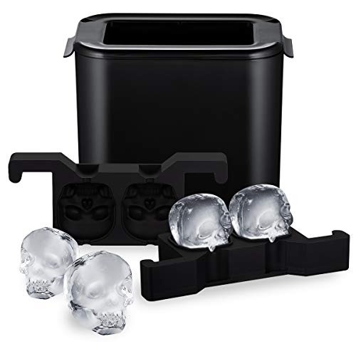 Crystal Clear Ice Maker - Máquina para hacer bolas de hielo SKULL