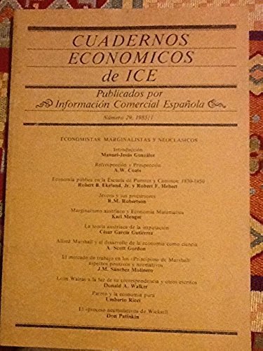 Cuadernos económicos de ICE