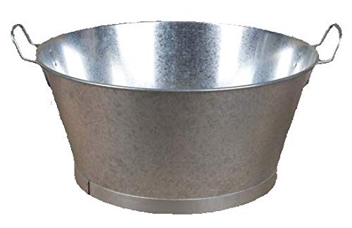 Cubos y Barreños Barreño Galvanizado de Zinc (70 litros)