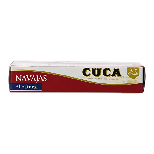 Cuca - Navajas al Natural - 4/8 Piezas - 120 g