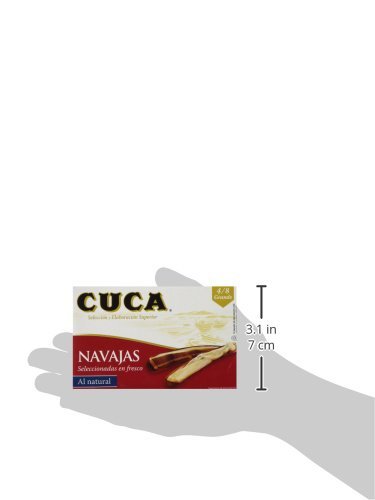 Cuca - Navajas al Natural - 4/8 Piezas - 120 g