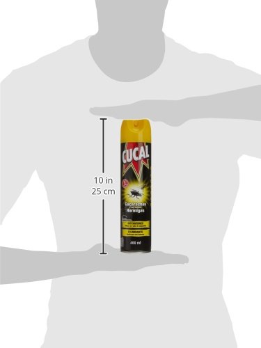 Cucal Insecticida Aerosol Cucarachas y Hormigas - 3 x 400 ml