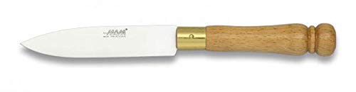 Cuchillo de Cocina Mam Hoja 10 cm Cocina profesional chef profesional acero al carbono inoxidable de alta calidad alemán resistente a las manchas Mam 17408 + Portabotellas de regalo