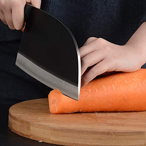 Cuchillo de cocina máquina de cortar carnicero cuchillo de cocina de acero inoxidable 7CR17MOV cuchillos del cocinero Bone Chopper espiga completa mango del cuchillo y regalo de la vaina Herramientas