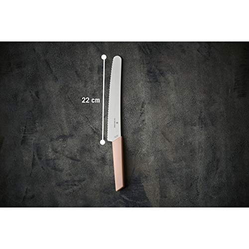 CUCHILLO SWISS MODERN PAN & PASTE.DENTADO VICTORINOX 6.9076.22W5B