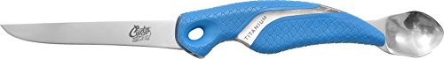 Cuda 18094 Cuchillo para filetear, Unisex, Azul, 13 cm