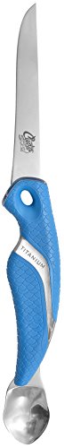 Cuda 18094 Cuchillo para filetear, Unisex, Azul, 13 cm