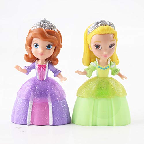 Cumpleaños Regalos 5pcs Personaje Juguete Princesa Sofía Pvc Acción Personaje Modelo Juguete Lindo Dibujo Animado Personaje Cumpleaños Regalo Niños Juguete