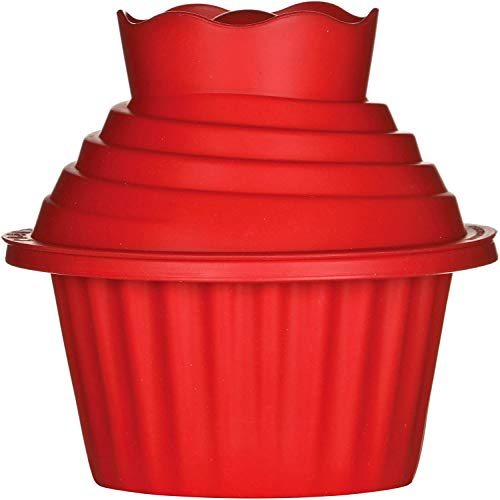 Cupcake Mould Silicone - Moldes gigantes para magdalenas (3 unidades)