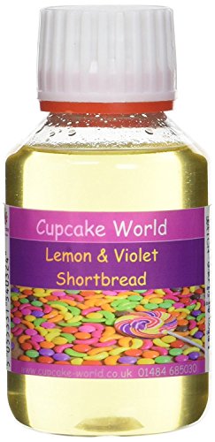 Cupcake World Galletas Escocesas de Mantequilla con Limón y Violeta - 100 ml