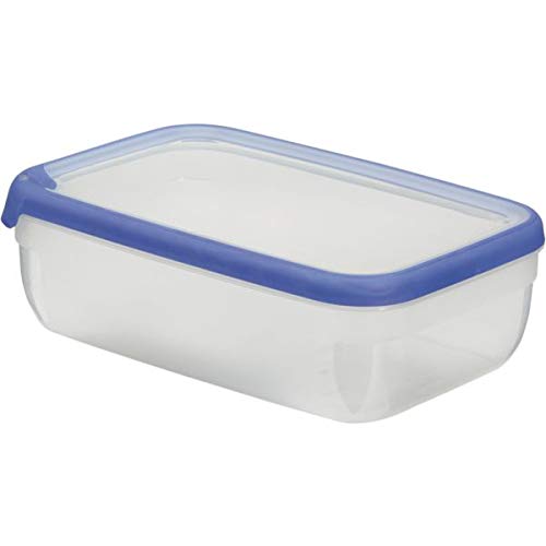 CURVER Bote Hermético Rectangular 4L Grand Chef, Plã¡Stico, Azul, 28x18x7.4 cm