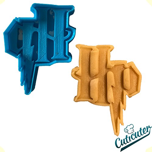 Cuticuter HP Harry Potter Cortador de Galletas, Azul, 8x7x1.5 cm