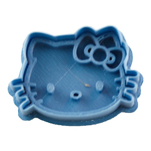 Cuticuter Niños Hello Kitty Cortador de Galletas, Azul, 8x7x1.5 cm