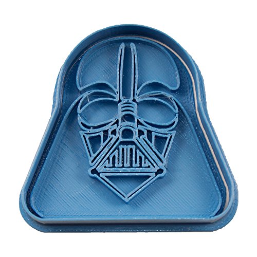 Cuticuter Star Wars Darth Vader Cortador de Galletas, Azul, 8x7x1.5 cm