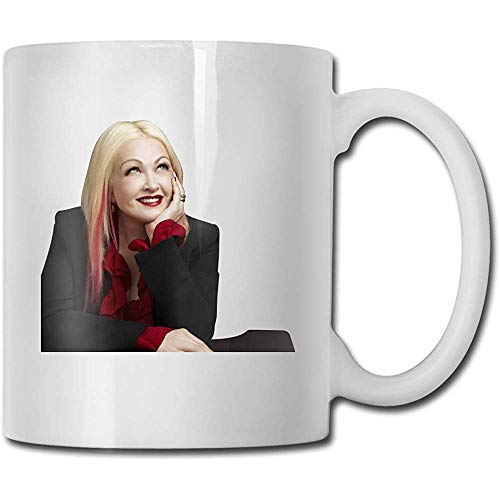 Cyndi Lauper ¿Ella es tan inusual? Las mejores ideas de regalos para el día del padre para tazas de café Taza de regalo divertida Taza de bebida de personalidad 11 onzas (330 ml)