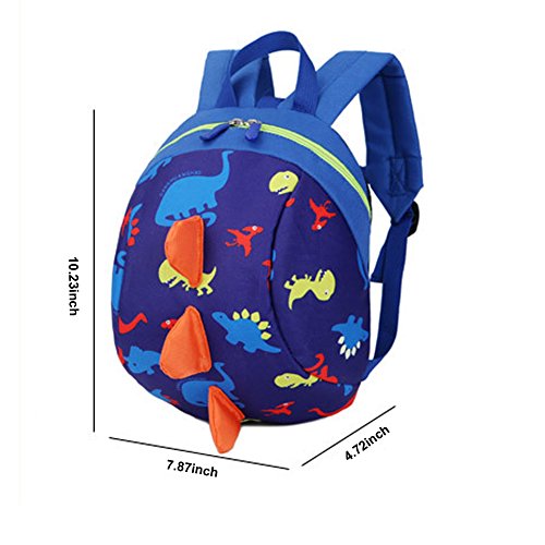 DafenQ Lindo Animal La mochila de jardín de infantes embroma la bolsa de la escuela de la taleguilla Bolso de escuela Kinderrucksack para bebé Niño Niña (Azul)