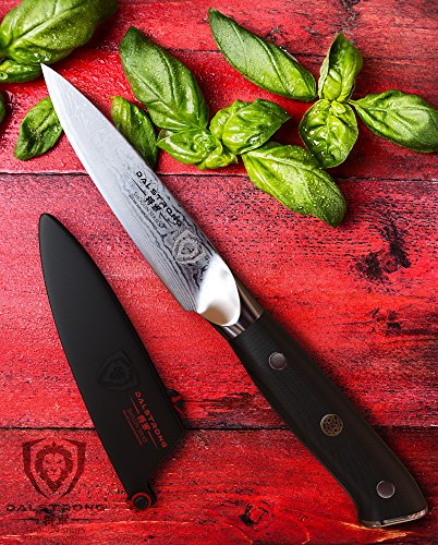 Dalstrong Cuchillo de cocina - Shogun serie - AUS-10V-vacío tratados - cuchillo de cocina de 3.5"