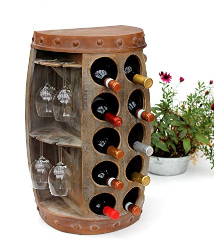 DanDiBo 1547 - Estantería para vino (madera de 65 cm)