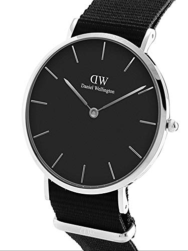 Daniel Wellington Reloj Analógico para Mujer de Cuarzo con Correa en Nailon DW00100216