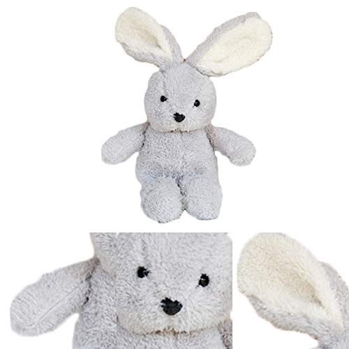 DaoRier 1pcs Juguete de Peluche, Pollito Blanco, Peluche Corto