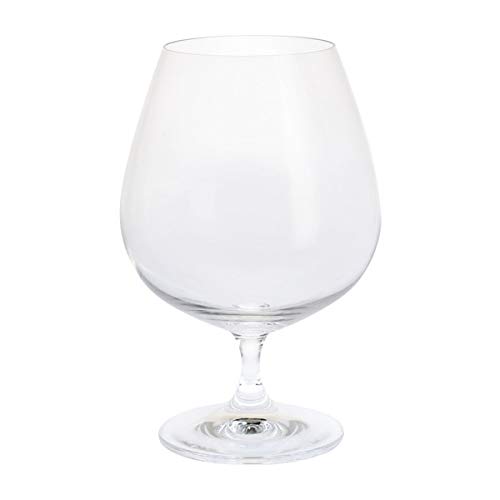 Dartington Crystal - Juego de vasos de café para bar (600 ml), diseño de coñac