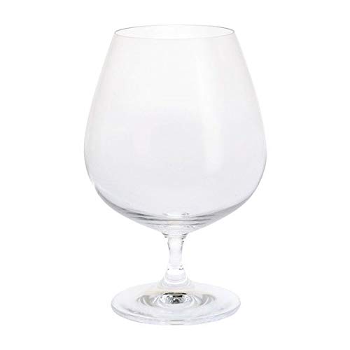 Dartington Crystal - Juego de vasos de café para bar (600 ml), diseño de coñac