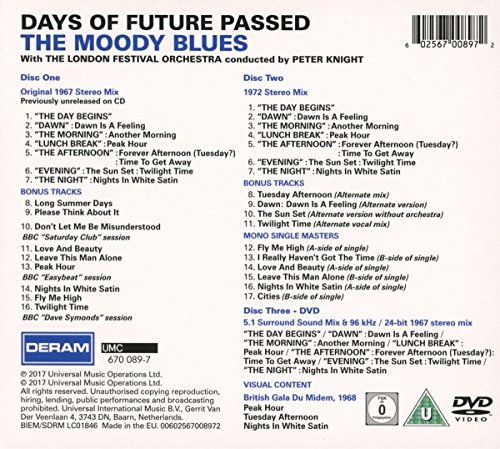 Days Of Future Passed 50th Anniversary - Deluxe Edition