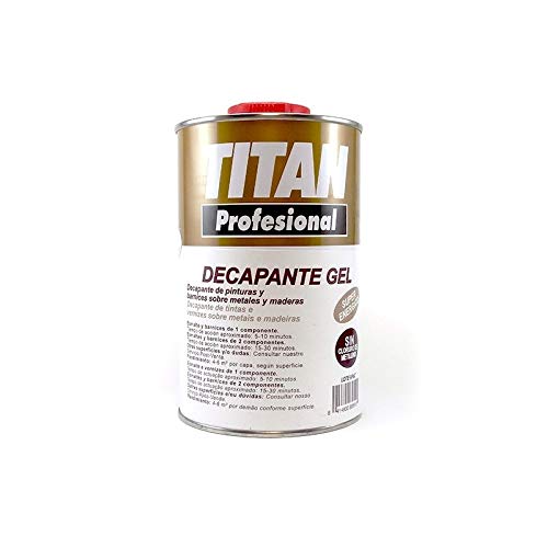 Decapante Gel Titan Profesional - 1 L