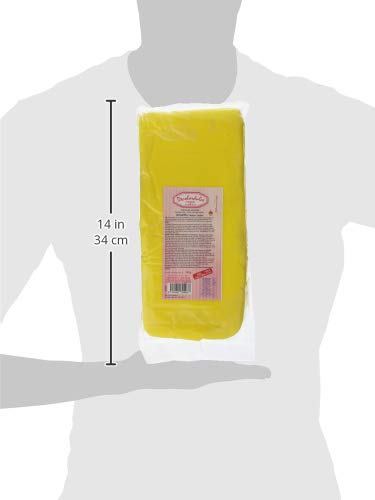 DeColorDulce Fondant Amarillo - 1000 gr