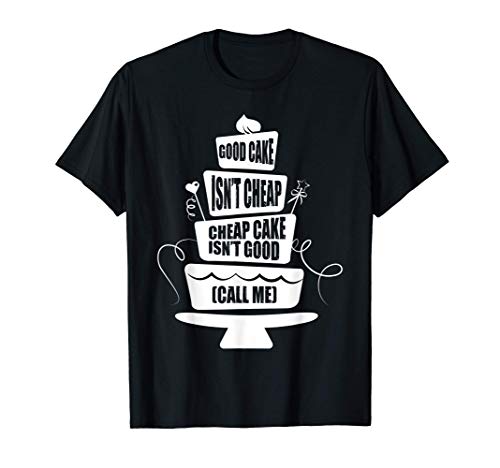 Decorador de tartas Regalo Divertido Chef Pastelero Baker Camiseta