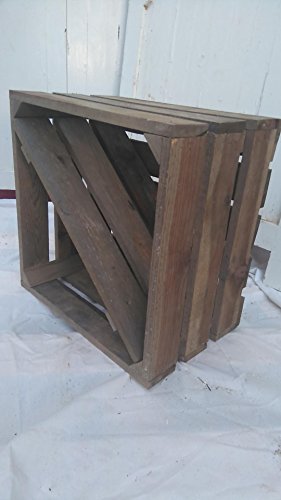 DECORANDO CON SAM Lote 2 Cajas DE Madera para Almacenamiento Vino Tipo Caja Fruta