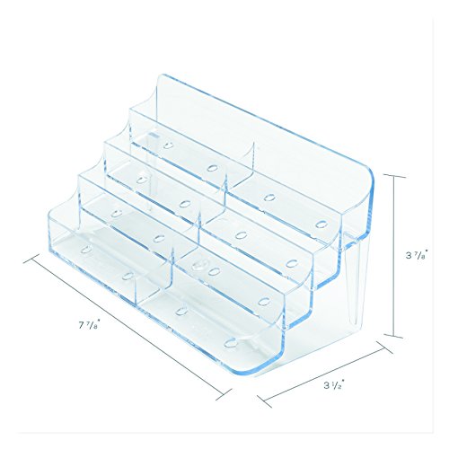 Deflect-o DE70801 - Caja para Exponer Billetes con 8 Compartimentos