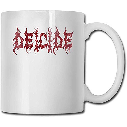 Deicide Band Las mejores ideas de regalos para el día del padre para tazas de café Taza divertida de regalo de Navidad Personalidad Copa de bebida 11 onzas (330 ml)