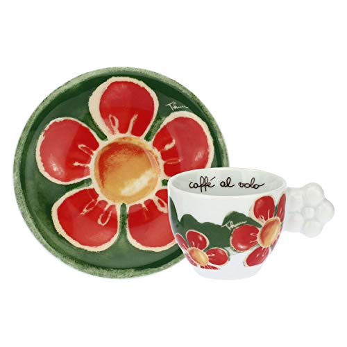 Dekomiro Thun P3005P00 Happy Reinigungsmittel - Juego de 6 tazas de café