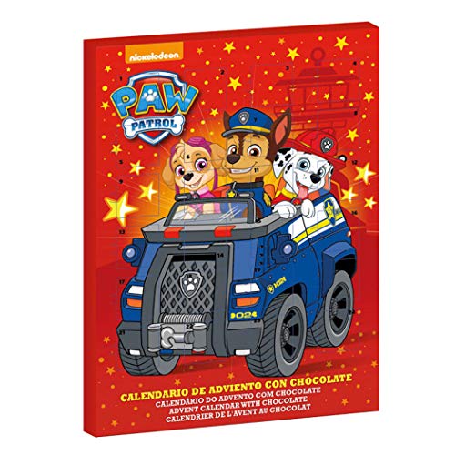 Dekora La Patrulla Canina Paw Patrol 2019 Chocolate con Leche Calendario de Adviento Exclusivo