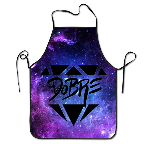 Delantal de cocina de los hermanos de Dobre de <br> Primavera! Delantales de chef con estampado 3D | Gran regalo de recuerdo de cocina para el hogar suave | Accesorios de viaje 1 Talla Babero Ajustabl