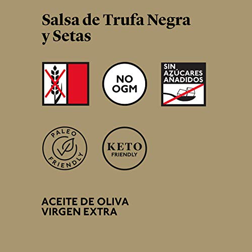 Delicious & Sons Salsa de Trufa Negra y Champiñones 180g