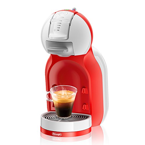 De'Longhi Dolce Gusto Mini Me EDG305.WR - Cafetera de cápsulas, 15 bares de presión, color blanco y rojo