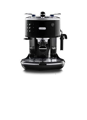 De'Longhi Icon Eco 311.BK Máquina de café espresso manual y capuchino, café en polvo o vainas E.S.E., 1100 W, negro