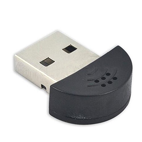 Demarkt Micrófono Mini USB 2.0 "Makio" Micro para Portátil/Sobremesa - Skype / VOIP / Software Reconocimiento Voz