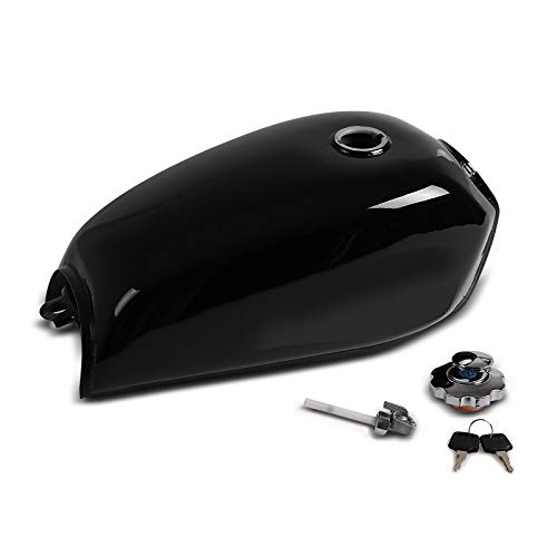 Deposito Cafe Racer VT3 para Suzuki GS 500 F, GS 500/ E Negro