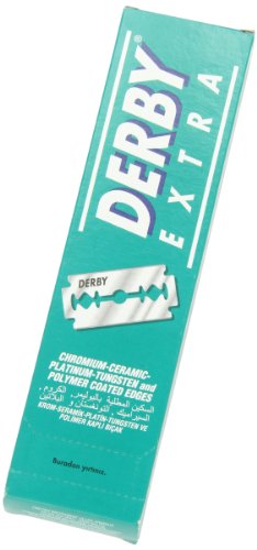 Derby E1 - Pack de 100 hojas en acero inoxidable