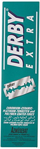 Derby E1 - Pack de 100 hojas en acero inoxidable