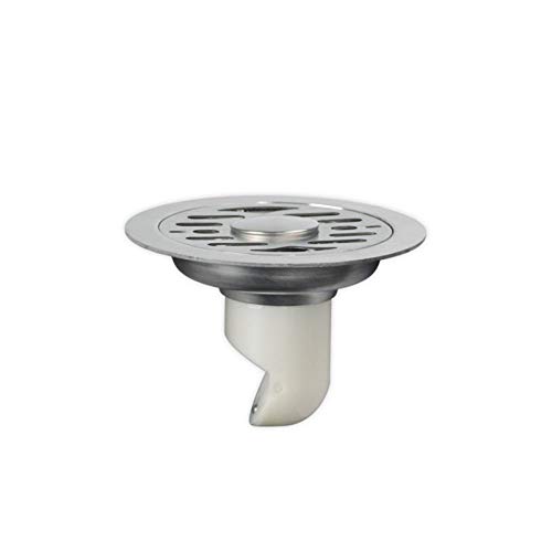 Desagüe del piso colector de cabello para duchas colador de fregadero 11 cm desodorante autoadhesivo de plástico baño de doble uso desagüe de piso de acero inoxidable-si