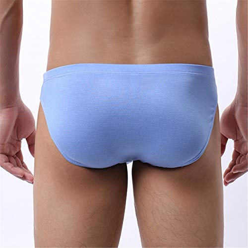 Desconocido JIER Calzoncillos para Hombre, Corte Alto, Suave y Transpirable, cómodo, sin Etiquetas,3 Unidades Ropa Interior Calzoncillos bóxer Elegante bañador Multicolor (Multicolor,Medium)