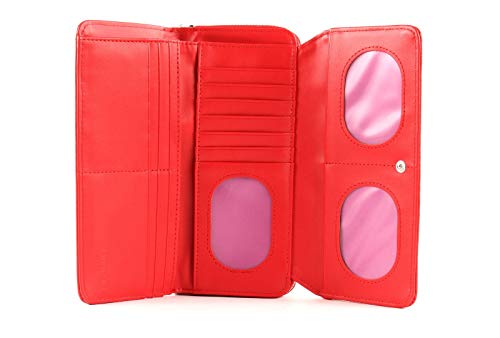 Desigual Ada Maria Long Wallet Rojo