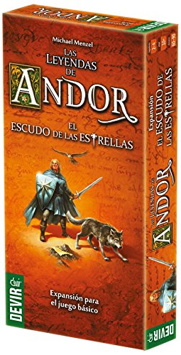 Devir-Las Leyendas de Andor: El Escudo de Las Estrellas Juego de Mesa +10 Años, Multicolor (BGANDESC)